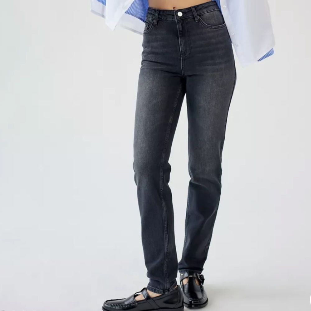 Urban Outfitters BDG High Rise Skinny Jeans in Washed Black Size 26